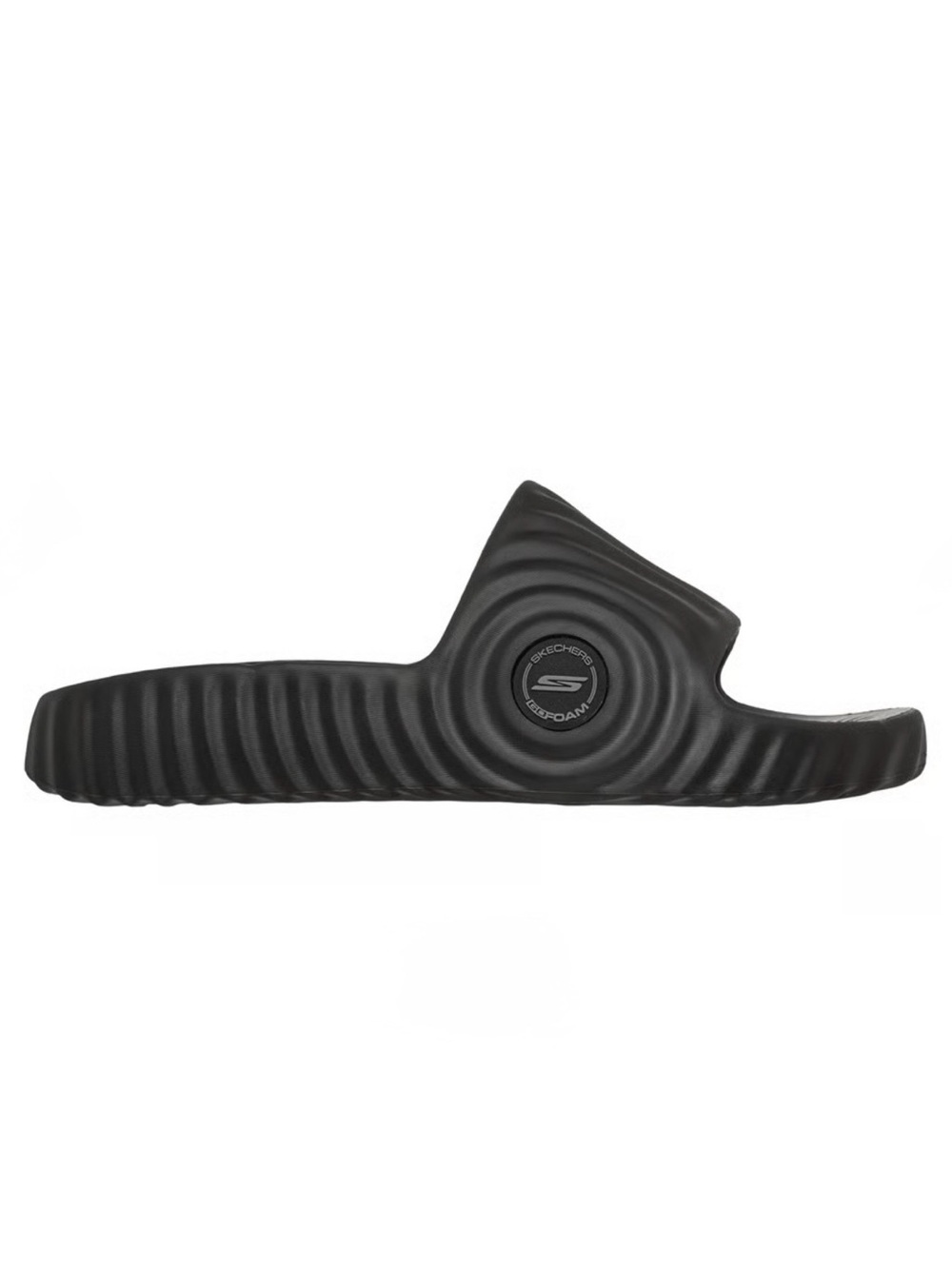 Skechers GO FOAM Arch Fit Craze Kai Black Slides Women’s 7 Men’s 5 NWOT